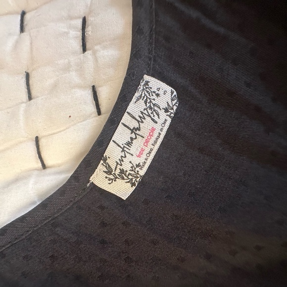 FREE PEOPLE RUFFLE HEM CAMI - small - Picture 7 of 7